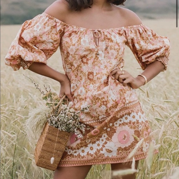 NWT Spell &the Gypsy Collective Anne Tunic Dress S - Picture 6 of 9